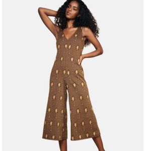 Hutch by Anthropologie Jumpsuit Tropical size Small